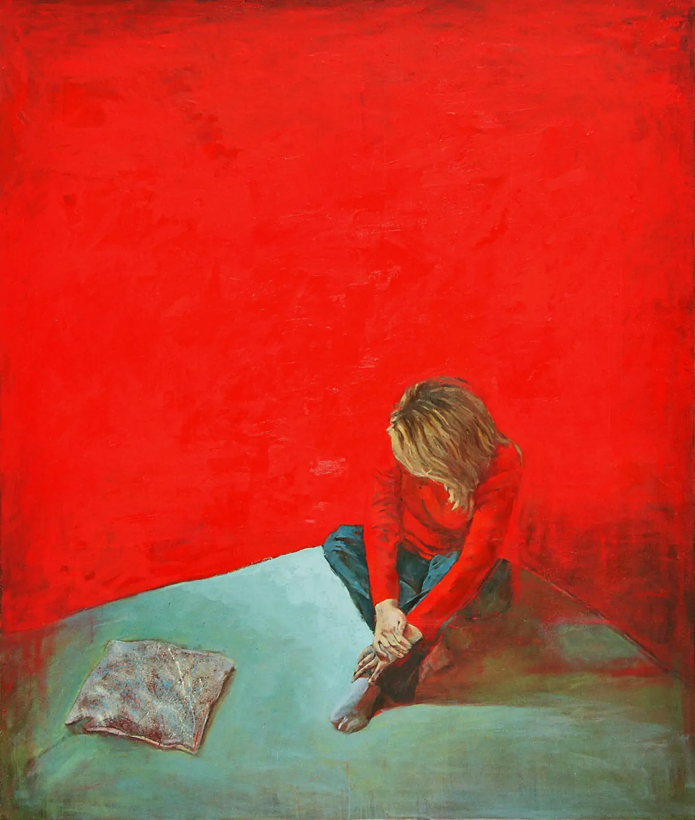 Selfportrait, 2003 Oil on canvas, 190x225cm