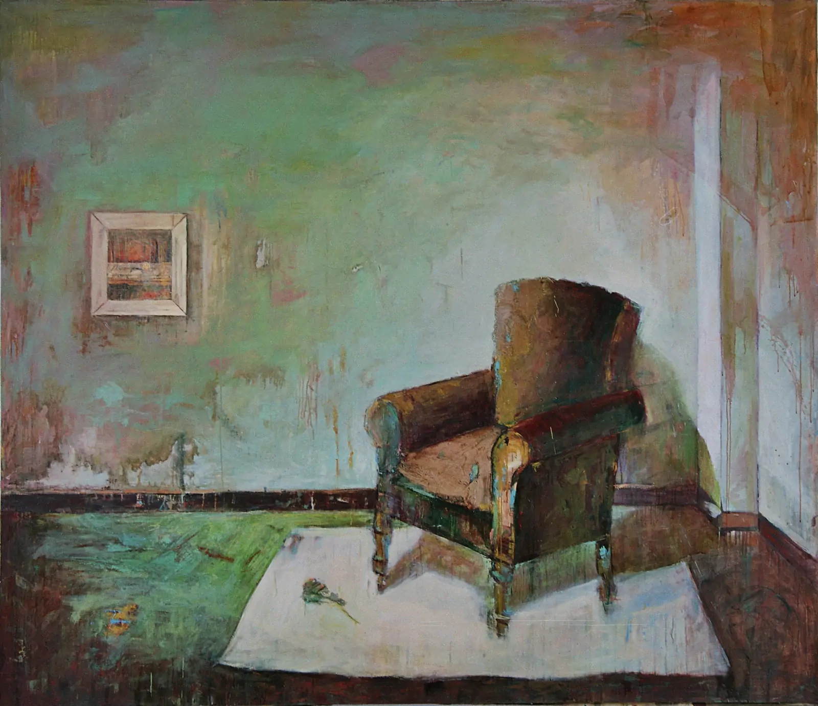 Untitled 2002, Oil on canvas, 190x120cm