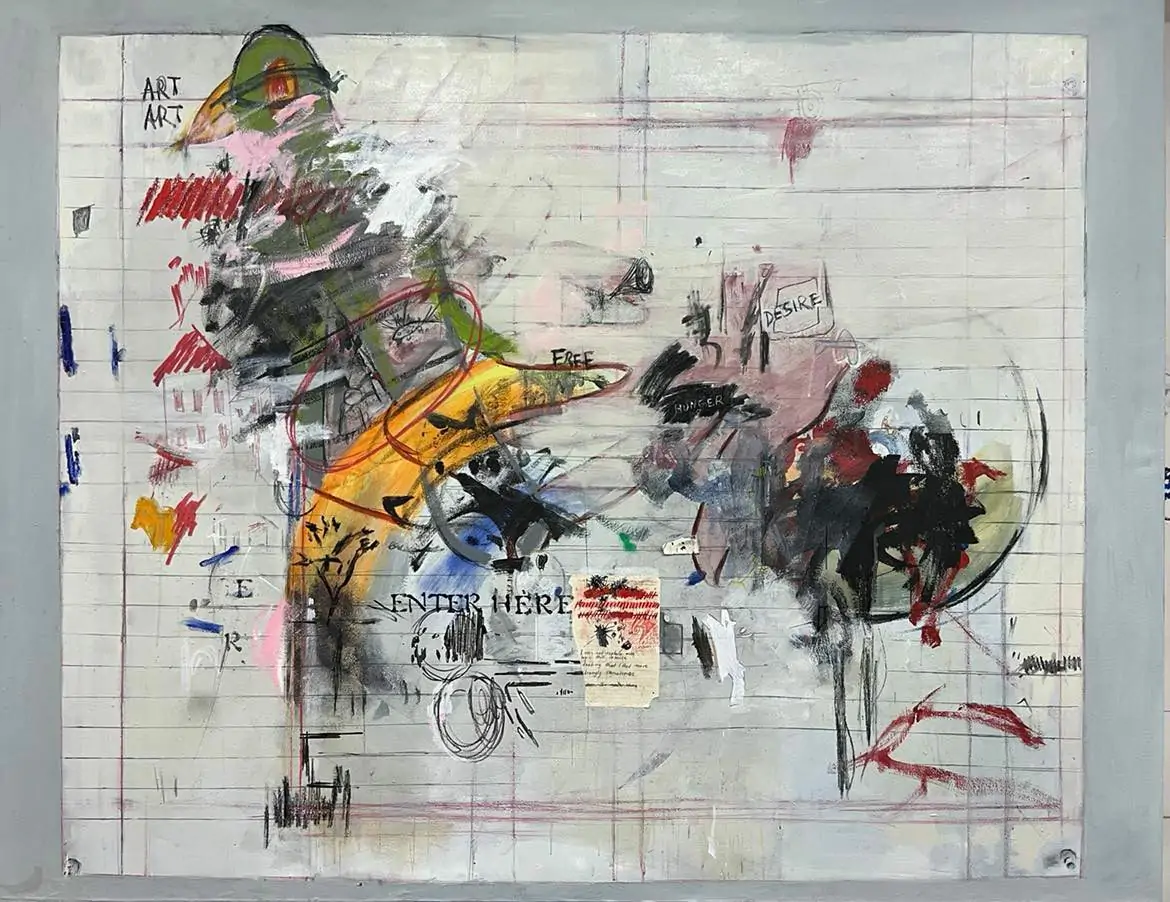 Untitle,2022 oil on canvas,140 x 180cm